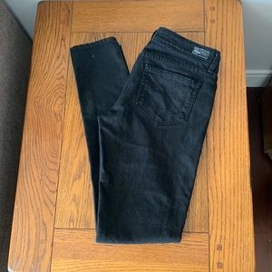 Paige jeans, black, size 28